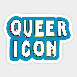 Queer Icon 2 Sticker